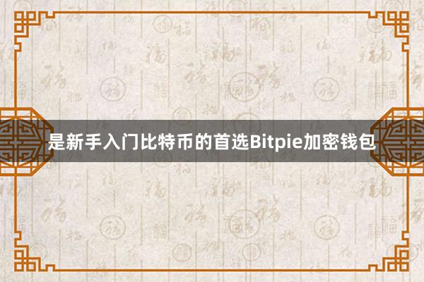 是新手入门比特币的首选Bitpie加密钱包